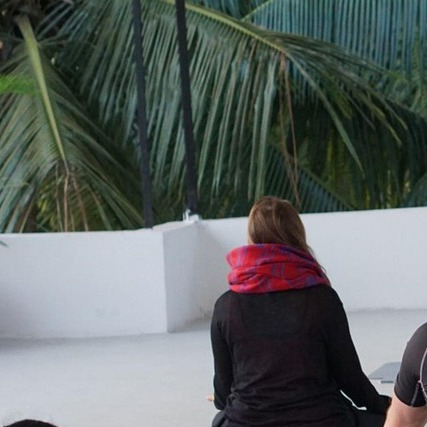 yoga teacher portrait